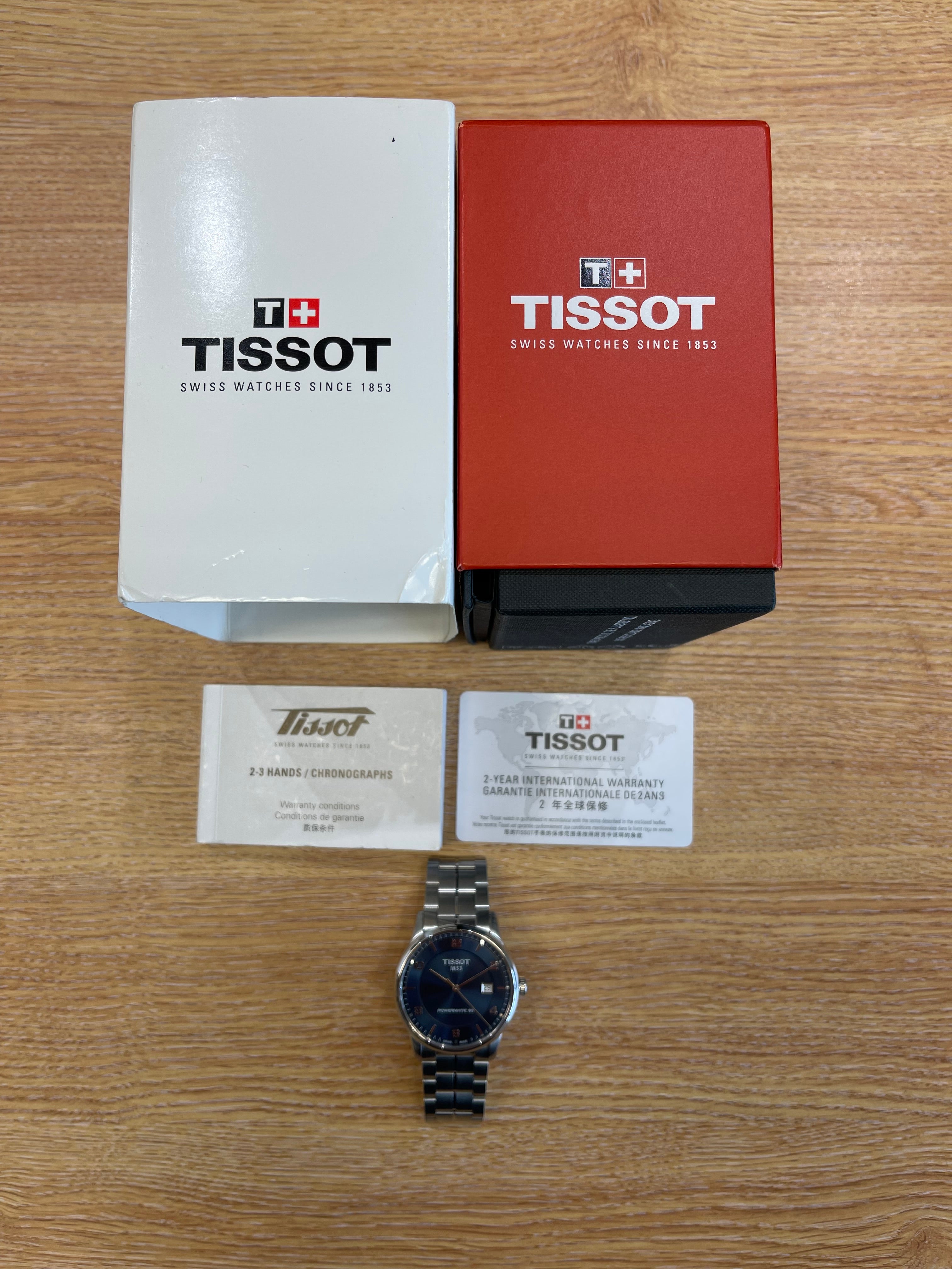 TISSOT T Classic Powermatic 80 Mens 41mm Watch 2021 Box & Papers SOLD