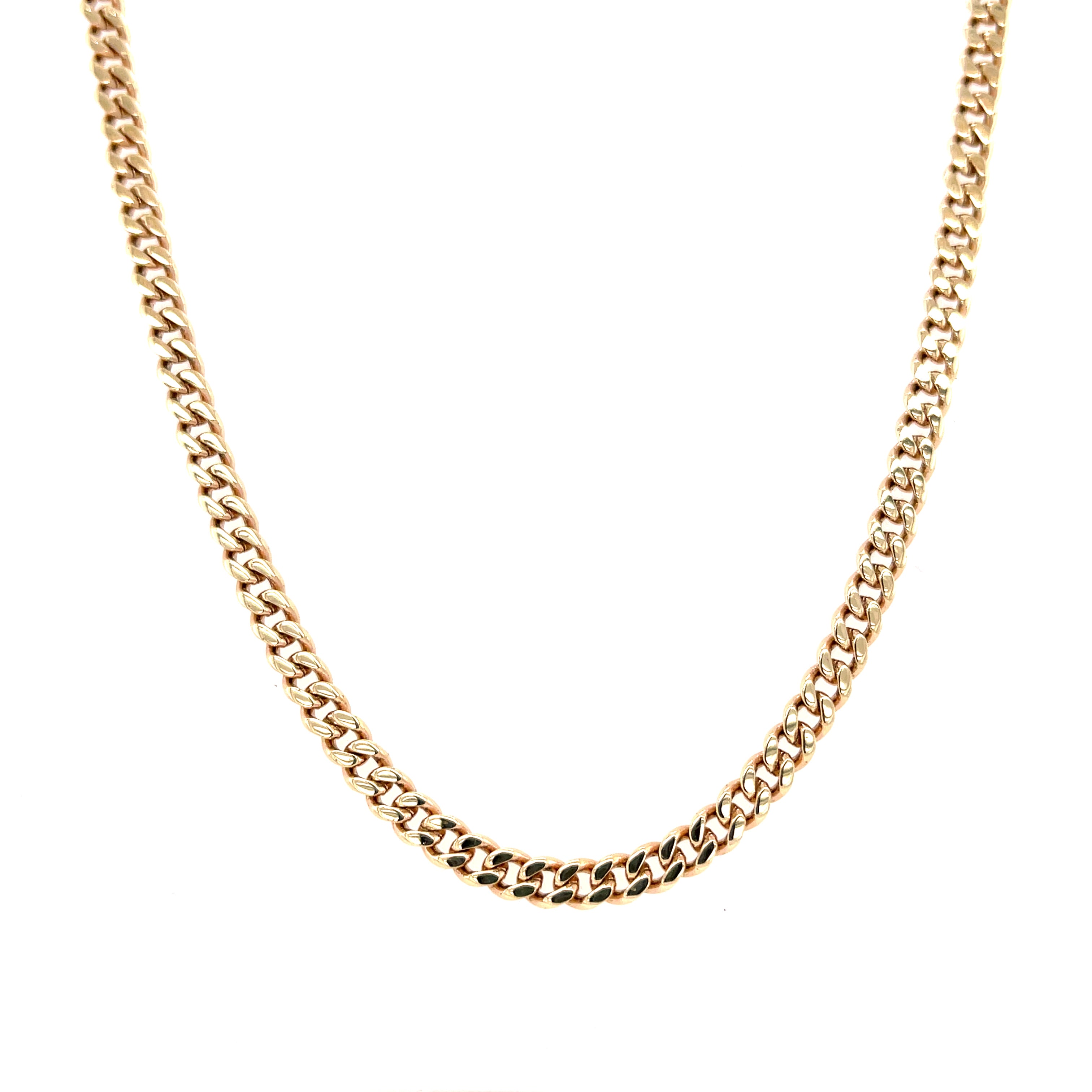 9ct Yellow Gold 24” Curb Link Chain - SOLD