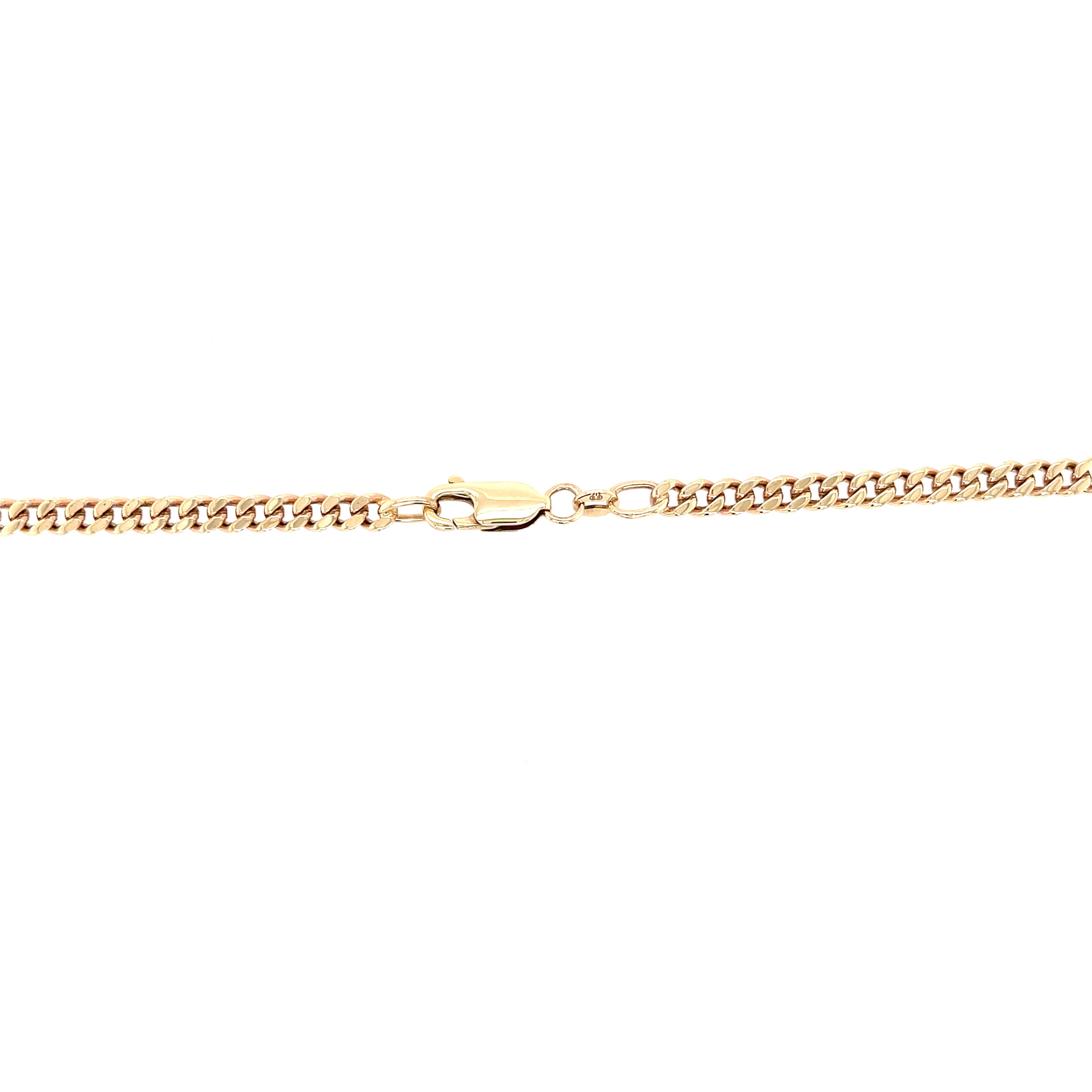 9ct Yellow Gold 24” Curb Link Chain - SOLD